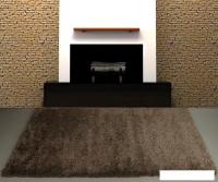 Ковер для жилой комнаты OZ Kaplan Lobby 160x230 (темно-бежевый)