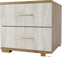 Тумба КМК Мебель 2Я Мишель 0961.16 (дуб наварра/бетон пайн светлый)