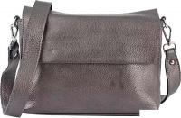 Женская сумка Poshete 892-H8345H-DSV (темный серебристый)