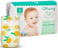 Подгузники Offspring S 3-6 кг Апельсины (48 шт)