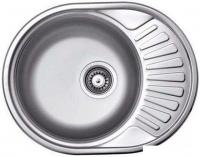 Кухонная мойка КромРус EC 257 RUS (чаша слева, без сифона)