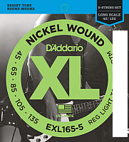 Струны для гитары D'Addario EXL-165-5