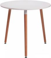 Кухонный стол TetChair Mars mod. T1004 80x80x75 (белый/натуральный)
