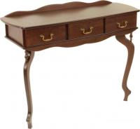 Консольный стол Мебелик Берже 6 (темно-коричневый)