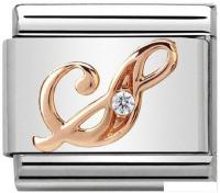 Звено для браслета NominatioN Буква S 430310/19