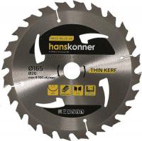 Пильный диск Hanskonner H9022-165-20-24T