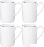 Набор кружек Lefard Кристал Платинум 414-064 (4 шт)