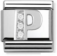 Звено для браслета NominatioN Буква P 330301/16