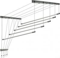 Сушилка для белья Comfort Alumin Group Потолочная 5 прутьев Silver Style 250 см (алюминий)