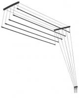 Сушилка для белья Comfort Alumin Group Потолочная 5 прутьев Black Style 190 см (алюминий)