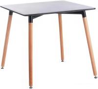 Кухонный стол TetChair John 80x80x75 (черный/натуральный)