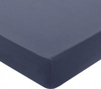 Постельное белье Миланика Фиалка на резинке 200x200 (поплин г/к)