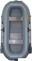 Гребная лодка Муссон B-290 PC (серый)