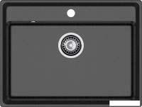 Кухонная мойка GranFest GF-LV-660 (черный)