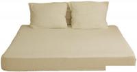 Постельное белье Lilia КПБт-160x200 (кремовый)