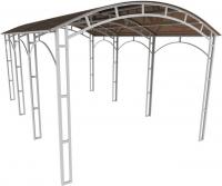 Навес для автомобиля Импласт 3.7х6м 15152 (каркас)