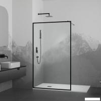 Душевая стенка RGW WA-012-B 35101210-84 100 (черный/прозрачное стекло)