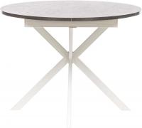 Кухонный стол Мебель Импэкс Leset Капри (камень темный/белый)