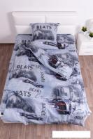 Постельное белье Миланика Адреналин 1.5сп подростковый с наволочкой 70x70 (бязь)