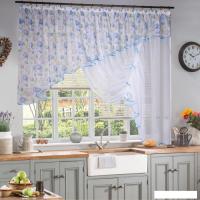 Тюль Nivasan Джульетта-1п DGc.P-1 (голубой)