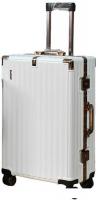 Чемодан DoubleW E087# (M, белый)