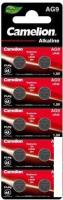 Батарейка Camelion АG9-BP10 Mercury Free 12817