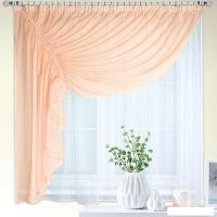 Тюль Nivasan Ромео 2.8x1.7 м (персик) (персик)