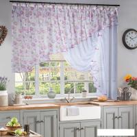 Тюль Nivasan Джульетта-2п DGc.P-2 (сиреневый)