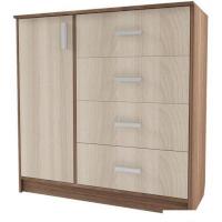 Комод Аквилон №9 1002 (шимо темный-шимо светлый)