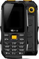 Кнопочный телефон Olmio X04 (черный/оранжевый)