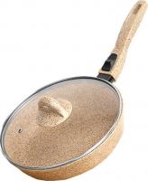 Сковорода Elan Gallery Гармония вкуса 121136 (медовый гранит)