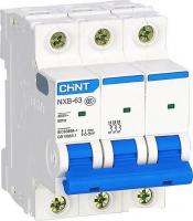Выключатель автоматический Chint NXB-63 3P 40A 6кА C
