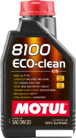 Моторное масло Motul 8100 Eco-clean 0W-20 1л