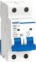 Выключатель автоматический Chint NB1-63 2P 4A 6кА C (DB) 179664