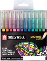 Набор гелевых ручек Sakura Gelly Roll Stardust Glitter POXPGBSTA12