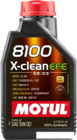 Моторное масло Motul 8100 X-Clean EFE 5W-30 1л