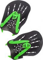 Лопатки для плавания Mad Wave L (черный)