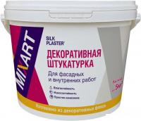 Декоративная штукатурка Silk Plaster Mixart 026 (салатовый, 4.5 кг)