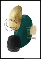 Картина Orlix Зеленая форма 2 OB-14047 70x50 см