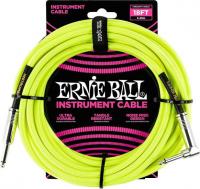 Гитарный кабель Ernie Ball P06085 6.3 мм - 6.3 мм (5.49 м, неоновый желтый)