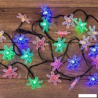 Новогодняя гирлянда Neon-Night Снежинки 303-065