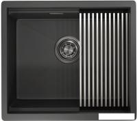 Кухонная мойка Granula KS-5045U (черный матовый)