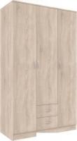 Шкаф распашной Anrex Romano 3D2S (дуб сонома)