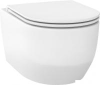 Унитаз подвесной Wellsee Croquis RimFree 182612001 (чаша, пневмокрышка, матовый белый)