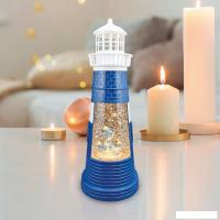 Светильник Neon-Night Маяк синий с конфетти и подсветкой 501-171