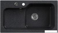 Кухонная мойка Belux SG-REC-HALF-8045 (черный)