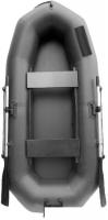 Гребная лодка Муссон R-260 ТР (серый)