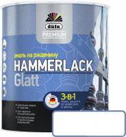 Эмаль Dufa Hammerlack на ржавчину гладкая RAL9010 (2 л, белый)