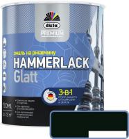 Эмаль Dufa Hammerlack на ржавчину гладкая RAL9005 (750 мл, черный)