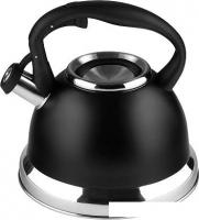 Чайник со свистком Mallony Classico Stile 985622 (черный матовый)